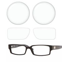 Brillenglser einarbeiten in bestellte Vollrand-Fassung